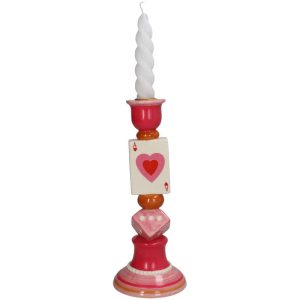 Ace of Hearts Candle Holder