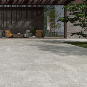 Limestone Grey Matt Porcelain Paving Tile 90x60cm