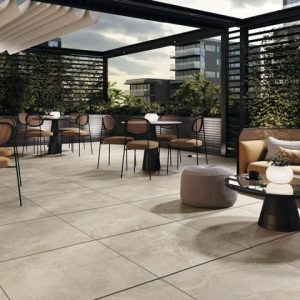 Dome Nut Matt Porcelain Paving Tile 90x60cm