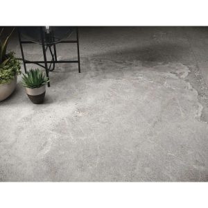 Dome Ash Matt Porcelain Paving Tile 90x60cm