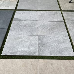 Pizarra Grey Matt Porcelain Paving Tile 90x60cm