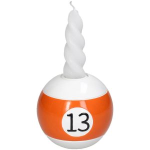 Snooker Ball Candle Holder