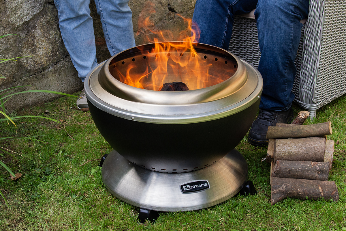 Clean Burn Fire Pit & Grill System
