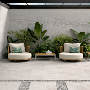 Zermatt Natural Matt Porcelain Paving Tile 90x60cm